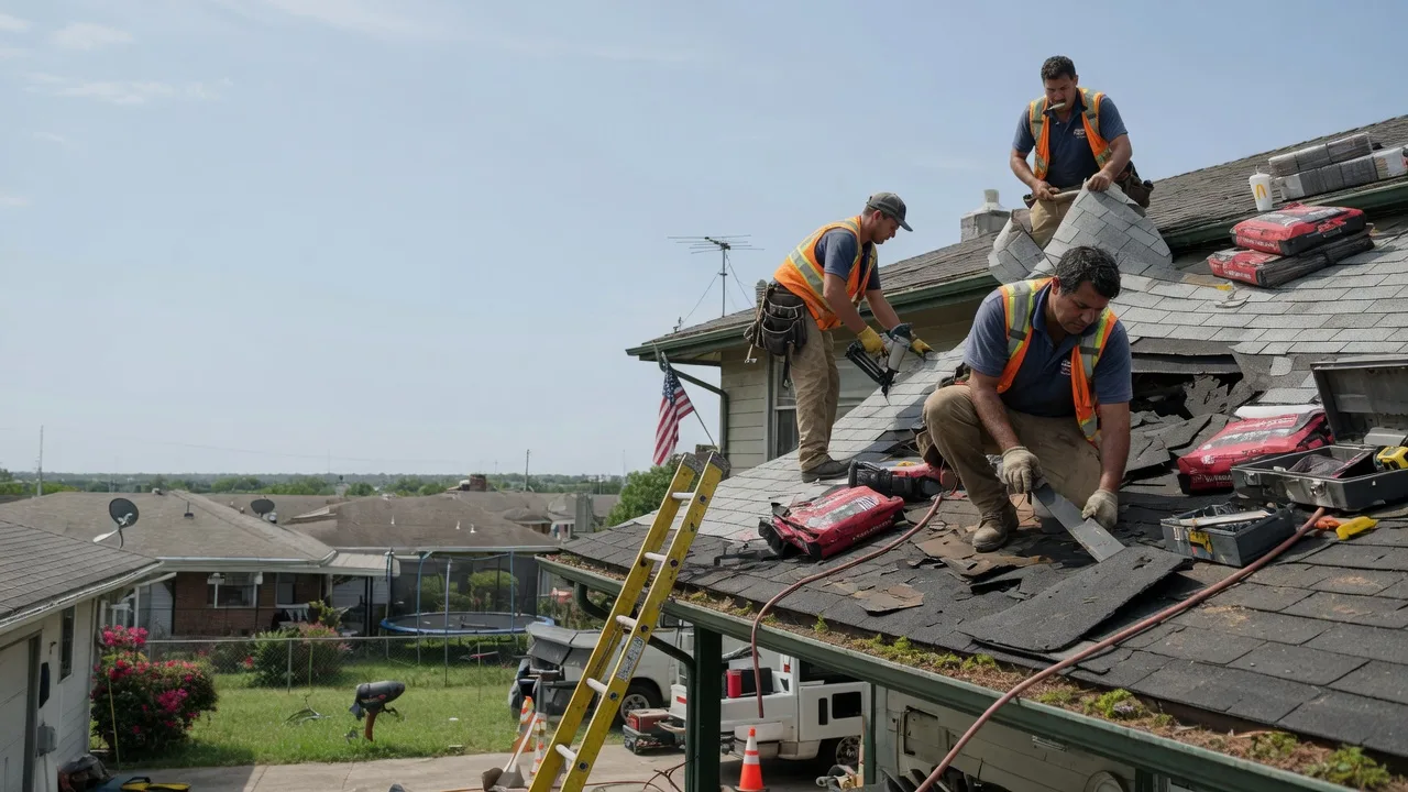 Roof Repair in Middle Point, OH near me